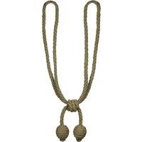 Jute Ball Natural Tieback Natural