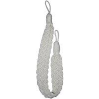 Cotton Plaited Natural Tieback Natural