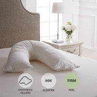 Dorma Full Forever VShaped FirmSupport Pillow White