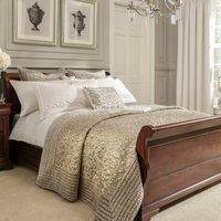 Dorma Charlbury Champagne Bedspread Champagne