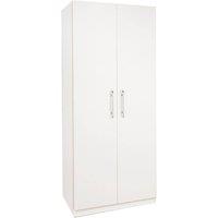 Acton Double Wardrobe White