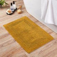 Super Soft Reversible Mustard Bath Mat Mustard (Yellow)