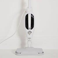 Dunelm Steam Mop White and Black
