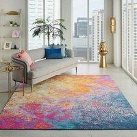 Sunburst Passion Rug Pink/Orange/Blue