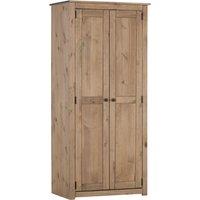 Panama 2 Door Wardrobe Natural