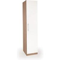 Hyde Single Wardrobe White/Natural