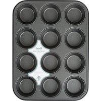 Dunelm 12 Cup Muffin Tray Silver