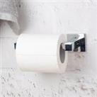 Square Wall Mounted Toilet Roll Holder Chrome