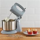 300W Grey Stand Mixer Grey and Silver