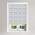 Grey Scandi Forest Black Out Roller Blind Grey, Blue and Yellow