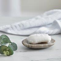 Dorma Purity Marble Natural Soap Dish Beige