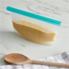 Handy Kitchen Silicone Food Bag 500ml Clear