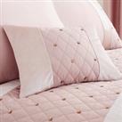 Catherine Lansfield Sequin Cluster Pink Duvet Covers Blush Quilt Bedding Sets