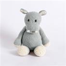 Wool Couture Andy Hippo Baby Blue Knitting Kit Baby Blue