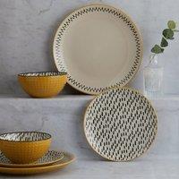 Global Ochre 12 Piece Dinner Set Ochre