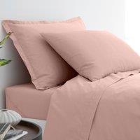Pure Cotton Oxford Pillowcase Blush