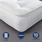 Fogarty Dreamy Comfort Pillow Top 1000 Pocket Sprung Mattress White