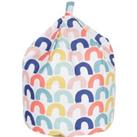 Kid's Rainbow Bean Bag MultiColoured