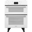 Hotpoint DU2540WH Hotpoint Built Under 60cm Electric Double Oven A/A White New