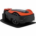 Flymo EasiLife 800 18 Volts Robotic Metal Blade Lawnmower Black / Orange