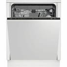 Beko BDIN36520Q 60cm E Dishwasher Full Size 15 Place Black New from AO