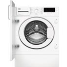Beko WTIK74111 7Kg Freestanding Washing Machine Integrated 1400 RPM C Rated