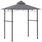 Outsunny Outdoor Doubletier BBQ Gazebo Shelter Grill Canopy Barbecue Tent Patio