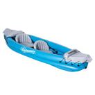 Outsunny Inflatable Kayak TwoPerson Inflatable Boat w/ Air Pump, Aluminium Oars