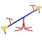 Outsunny Kids 360 Degree Rotating Metal Seesaw Swivel Teeter Totter