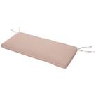 Outsunny 2Seater Bench Cushion Polyester Cover Seat Pad Replacement Beige