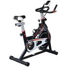 HOMCOM Exercise Bike Racing Bicycle Cardio Adjustable Resistance LCD Display Gym