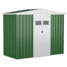 Outsunny Outdoor Garden Storage Shed Steel Tool Storage Box for Backyard Green