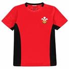 Team Rugby Kids Boys Poly T Shirt Junior Crew Neck Tee Top Short Sleeve - 9-10 (MB) Regular