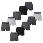 Lee Cooper 10 Pack Boxer Shorts Mens Gents Underclothes  Elasticated Waist