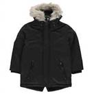 Firetrap Luxury Parka Youngster Boys Jacket Coat Top Full Length Sleeve  13 Yrs Regular