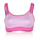 Moving Comfort Womens Fiona Sports Support Bra Top Pink Gym Breathable  Specified Regular