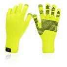 SealSkinz Mens Waterproof All Weather Ultra Grip Knitted Gloves Yellow