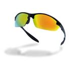 Higher State Unisex Half Frame Run Sunglasses Black Sports Running Lightweight