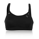 Moving Comfort Womens Fiona Sports Support Bra Top Black Gym Breathable  Specified Regular