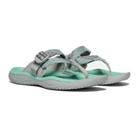 Keen Womens Solr Toe Post Walking Shoes Sandals  Green Grey Sports Outdoors  4.5 Standard