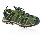 HiTec Boys Cove Walking Shoes Sandals Green Outdoors Breathable
