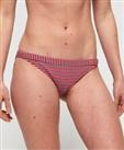 Superdry Womens Kasey Fixed Bikini Bottoms - 12 Regular