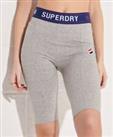 Superdry Womens Sportstyle Essential Cycling Shorts - 10 Regular