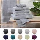 Luxury Soft 10 Piece 100% Cotton Towel Bale Set Face Hand Bath Bathroom Towels