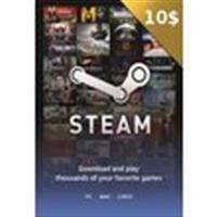 Steam Gift Card 10 USD  Steam Key  For USD Currency Only