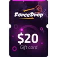 Forcedrop.gg Gift Card 20 USD  Code GLOBAL