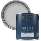 CRAFTED by Crown Flat Matt Interior Wall, Ceiling and Wood Paint Needles & Pins - 2.5L
