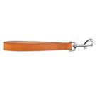 Ancol Dog Lead Heritage Leather Traffic Handloop Large Strong Handle 25cmx1.9mm