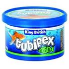 King British Tubifex 35g High Protein Cube Treat Food For Tropical and Coldwater