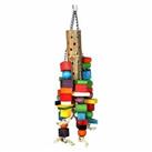 BAMBOO LARGE SUPERSIZE PUZZLE  PARROT HANGING CAGE TOY AFRICAN GREY MACAW 00791